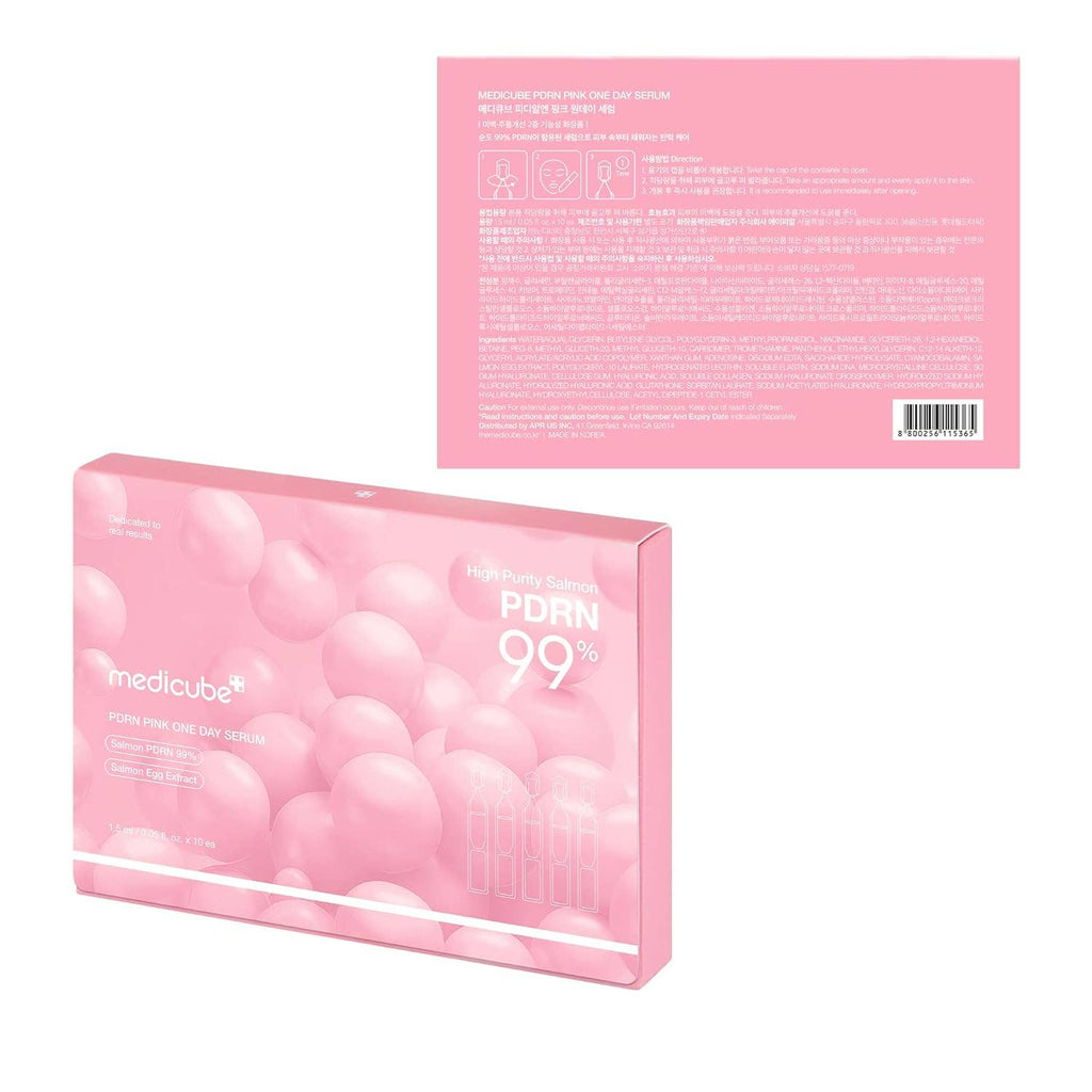 Medicube Salmon DNA PDRN Pink One Day Serum | Maison Josie