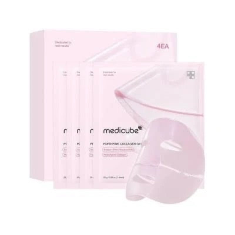 Medicube Salmon PDRN Collagen Jelly Mask 4pc – Firming Sheet Mask | Maison Josie
