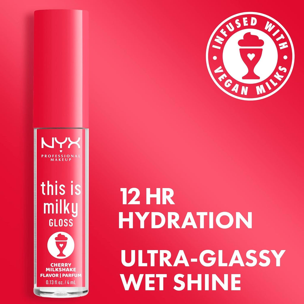 NYX PROFESSIONAL MAKEUP This is Milky Gloss, Cherry