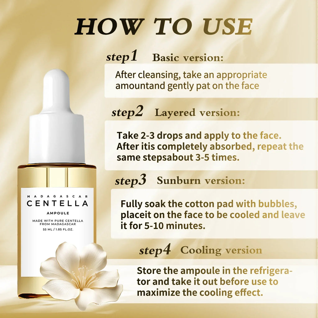 Madagascar Centella Asiatica Serum 55ml – Soothing Sensitive Skin Serum | Maison Josie