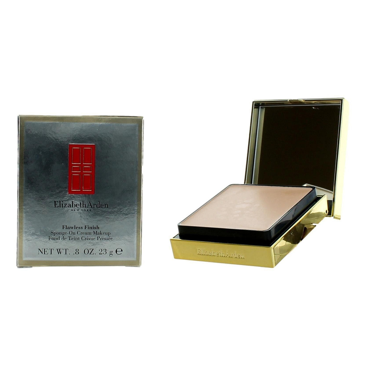 Elizabeth Arden Flawless Finish Sponge-On Cream Makeup Vanilla 22 – Full Coverage | Maison Josie
