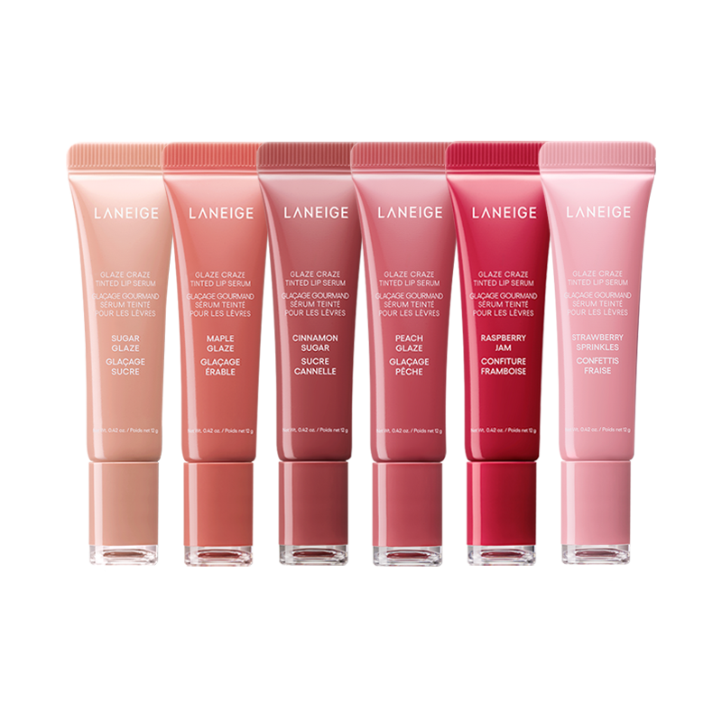LANEIGE Glaze Craze Tinted Lip Serum 12g – Glossy Tinted Lip Treatment | Maison Josie