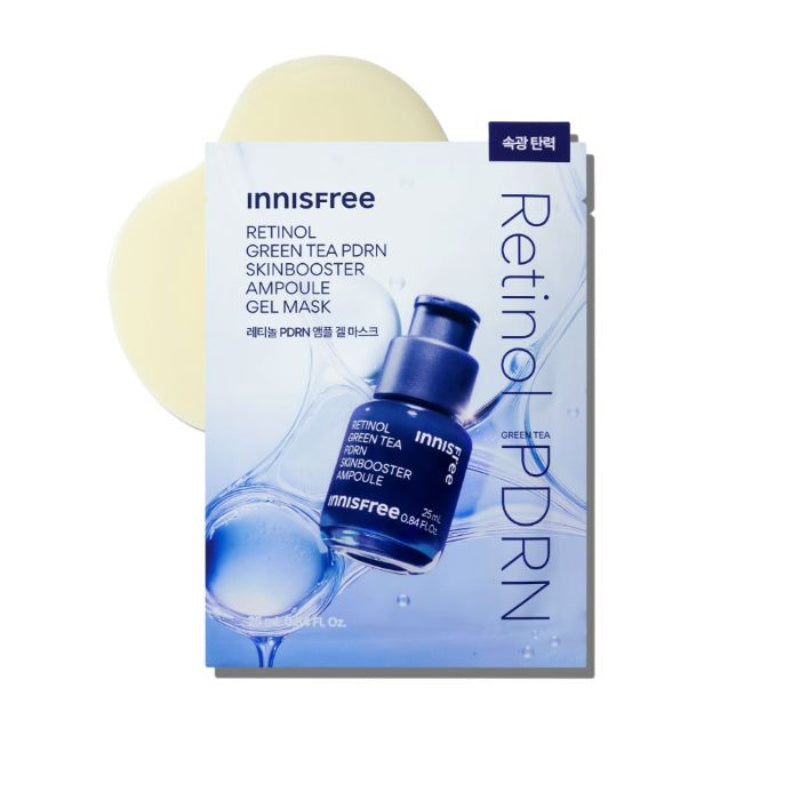 ee Retinol Green Tea PDRN Skinbooster Ampoule Gel Mask 25ml x5 – Firming Gel Mask | Maison Josie